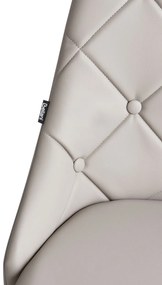 Set 2 buc. scaune pentru sufragerie Valero (gri deschis). 1009944