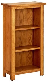 289186 vidaXL Bibliotecă 45x22,5x82 cm, lemn masiv de stejar