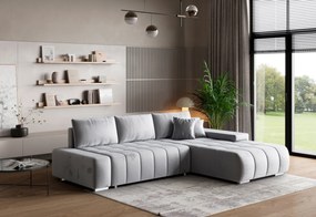 Expedo Colțar extensibil ILIS, 265x80x185, monolith 37, stânga