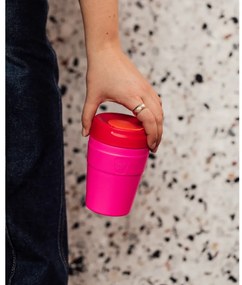 Cană termos roz 454 ml Helix Thermal Afterglow L – KeepCup