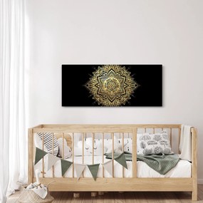 Tablou - Mandala bogăției (120x50 cm)