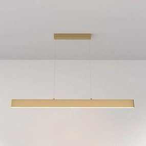 Lustra LED suspendata design modern Step auriu 23W