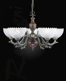 Candelabru clasic cu 5 brate design italian 2805