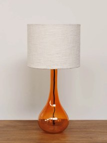 Lampa de masa, cu abajur din iuta natuala, Magic