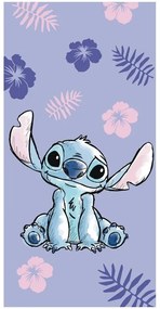 Disney Lilo și Stitch Prosop de baie mov, prosop de plajă 70*140cm