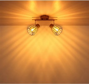 Globo 54663-2 - Aplica spot OLIN 2xE27/40W/230V