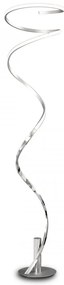 Lampadar LED dimabil design modern decorativ HELIX crom