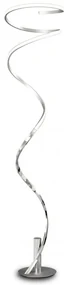 Lampadar LED dimabil design modern decorativ HELIX crom