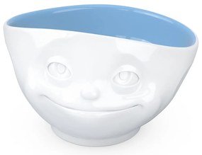 Bol porțelan, îndrăgostit 58products, alb - albastru