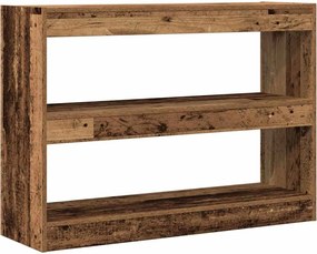 vidaXL Bibliotecă Lemn vechi 100 x 30 x 72 cm Lemn compozit