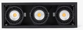 Spot LED incastrabil MINI COLIN-3 Black recessed 54-75W 3000K 20°