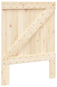 vidaXL Tăblie de pat, 80x104 cm, lemn masiv de pin