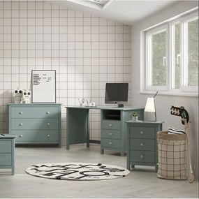 Birou de copii din lemn masiv de pin 54x120 cm Max – Marckeric