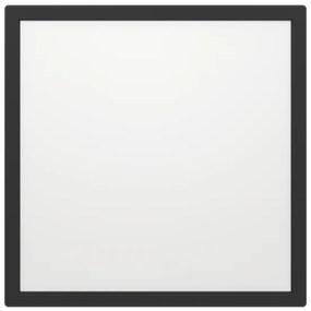 Plafonieră LED dimabilă de exterior Eglo 901456 ROVITO-R 17,6W/230V 39x39cm IP44 negru + telecomandă