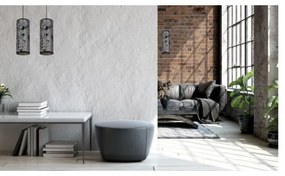 Lustră pe cablu AVALO 2xE27/60W/230V gri/negru