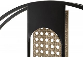 Ceas decorativ negru din metal, ∅ 60 cm, Ribby Mauro Ferretti