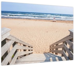 Tablou - Plajă (70x50 cm)