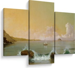 Tablou - Martin Johnson Heade, Rio de Janeiro Bay, reproducere (90x60 cm)