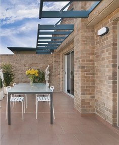 Aplica LED perete exterior stil modern IP65 FRED XL alba