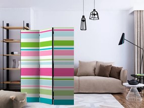 Paravan - Bright stripes [Room Dividers]