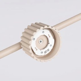 Sollux SL.2697 - Lustră suspendată pe cablu AURA 4xGX53/10W/230V crem