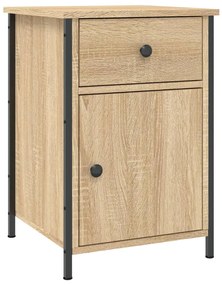 vidaXL Noptieră, stejar sonoma, 40x42x60 cm, lemn prelucrat