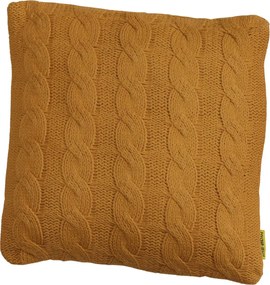 Perna decorativa CABLISS 45x45 cm, ocru