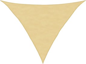 vidaXL Parasolar, nisipiu, 3x3x4,24 m, 100% poliester Oxford