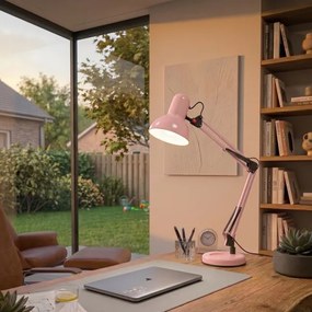 Lampă LED de masă ROMERO 1xE27/10W/230V roz Brilagi