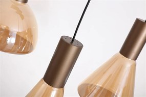 Lustra cu 6 pendule LED Cannes