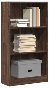 vidaXL Bibliotecă, stejar maro, 60x24x109 cm, lemn prelucrat