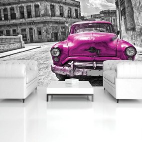 Fototapet - Mașină Vintage Cubaneză (152,5x104 cm)