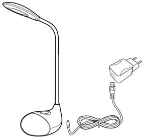 Eglo 97078 - LED Lampa de masa CABADO 1 1xLED/2,2W+0,3W/230V RGB