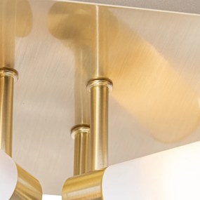 Plafoniera moderna pentru baie din alama cu 4 lumini IP44 - Bath