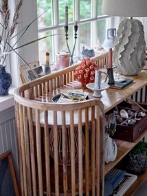 Biblioteca, natur, din lemn de mango, small, Sali