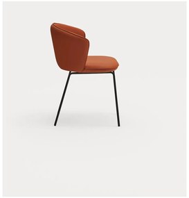 Set de scaune de sufragerie portocaliu 2 buc. tapițat Add – Teulat