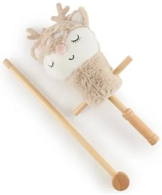 Căluț de jucărie pe băț Bieco ELLA căprioară