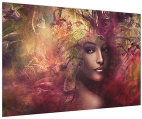 Tablou - Femeie de fantezie (90x60 cm)