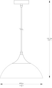 Lustra suspendata design modern SARDA 29cm