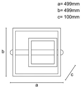 Plafonieră LED dimabilă LED/95W/230V 3000-6500K + telecomandă