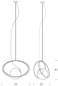 Pendul, Lustra suspendata deosebita design LUX Bijoux