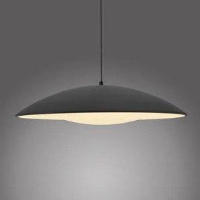 Schöner Wohnen LENTE 14607-18-LED - Pendul pe cablu, dimmabil, LED 23 W, 230 V, Ø 50 cm, negru