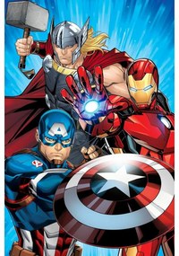 Pătură pentru copii Jerry Fabrics Avengers Heroes 02, 100 x 150 cm