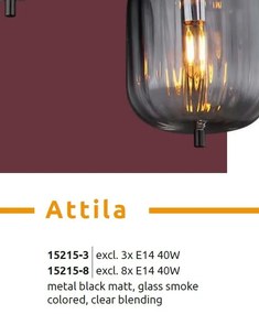Lustra suspendata design modern ATTILA 3L