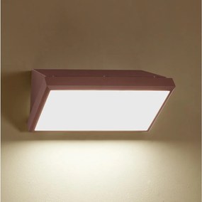 Brilagi - Aplică LED RGBW de exterior TRIANGLE 1xE27/9W/230V maro IP65