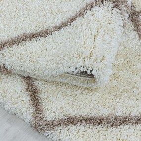 Covor crem rotund ø 80 cm Alvor – Ayyildiz Carpets