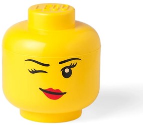 Cutie depozitare LEGO® Winky L, galben, ⌀ 24,2 cm