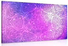Tablou Mandala indiană cu un fundal galactic