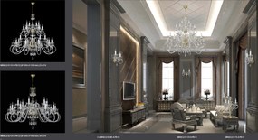Aplica LUX design modern, Cristal Bohemia Exclusive Miracle
