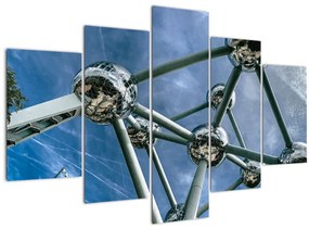 Tablou- atomium la Bruxelles (150x105 cm)